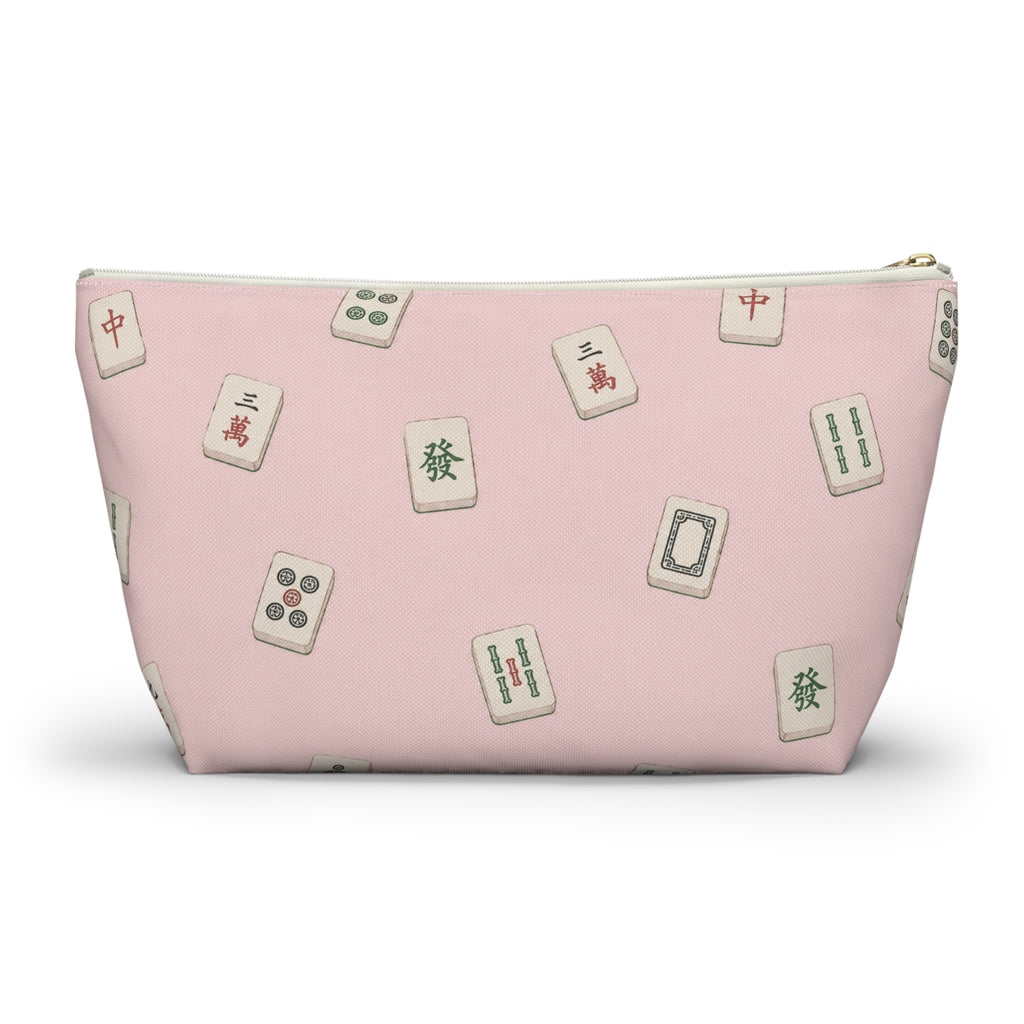 Chinatown Mahjong Tile Pouch 2 —  T-Bottom Travel Bag