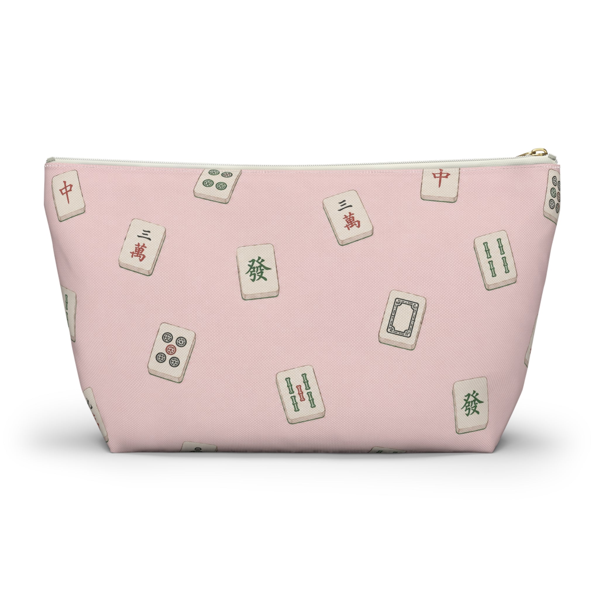 Chinatown Mahjong Tile Pouch 2 —  T-Bottom Travel Bag