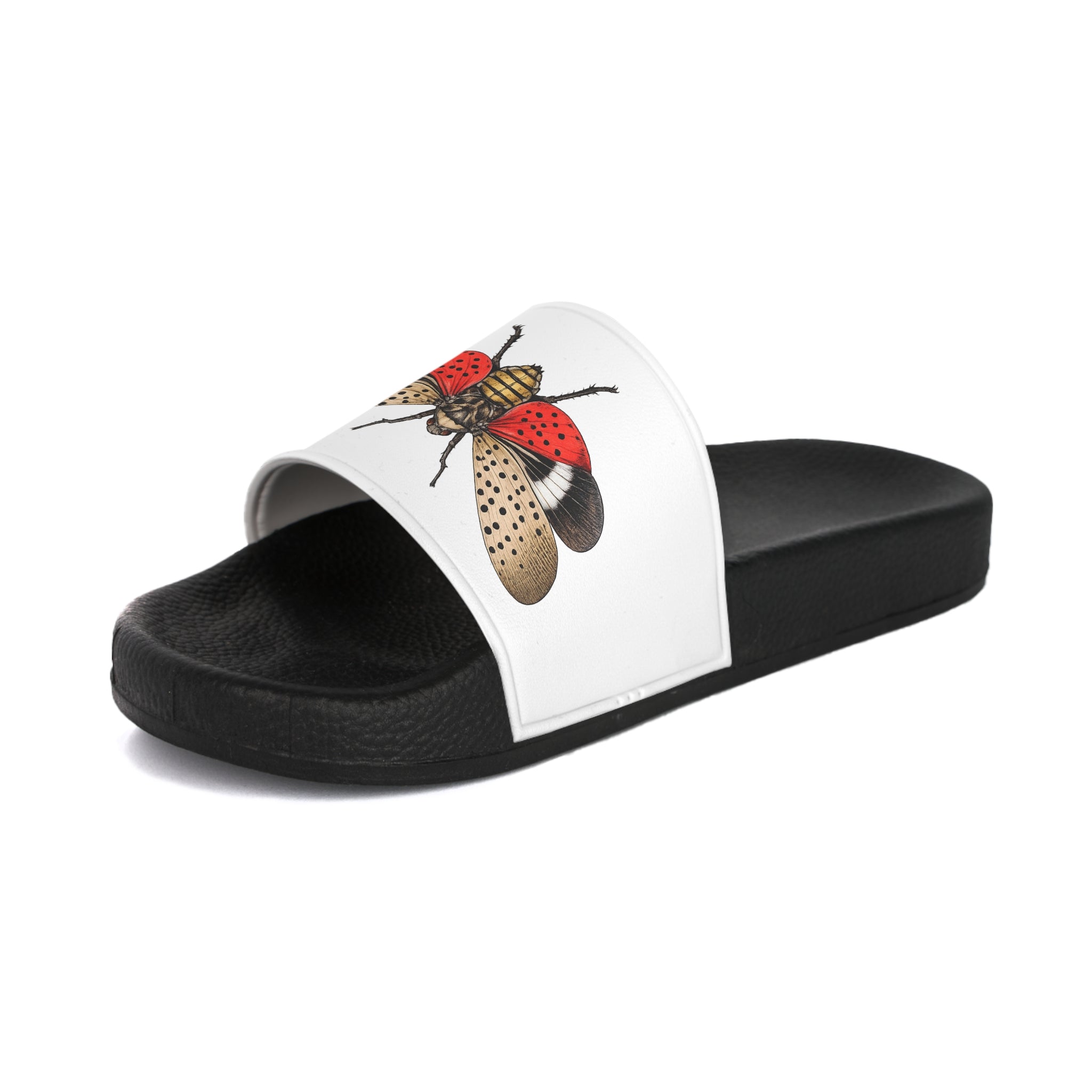 Spotted Lanternfly Stomper Slide Sandals — NYC Summer Insect Slides