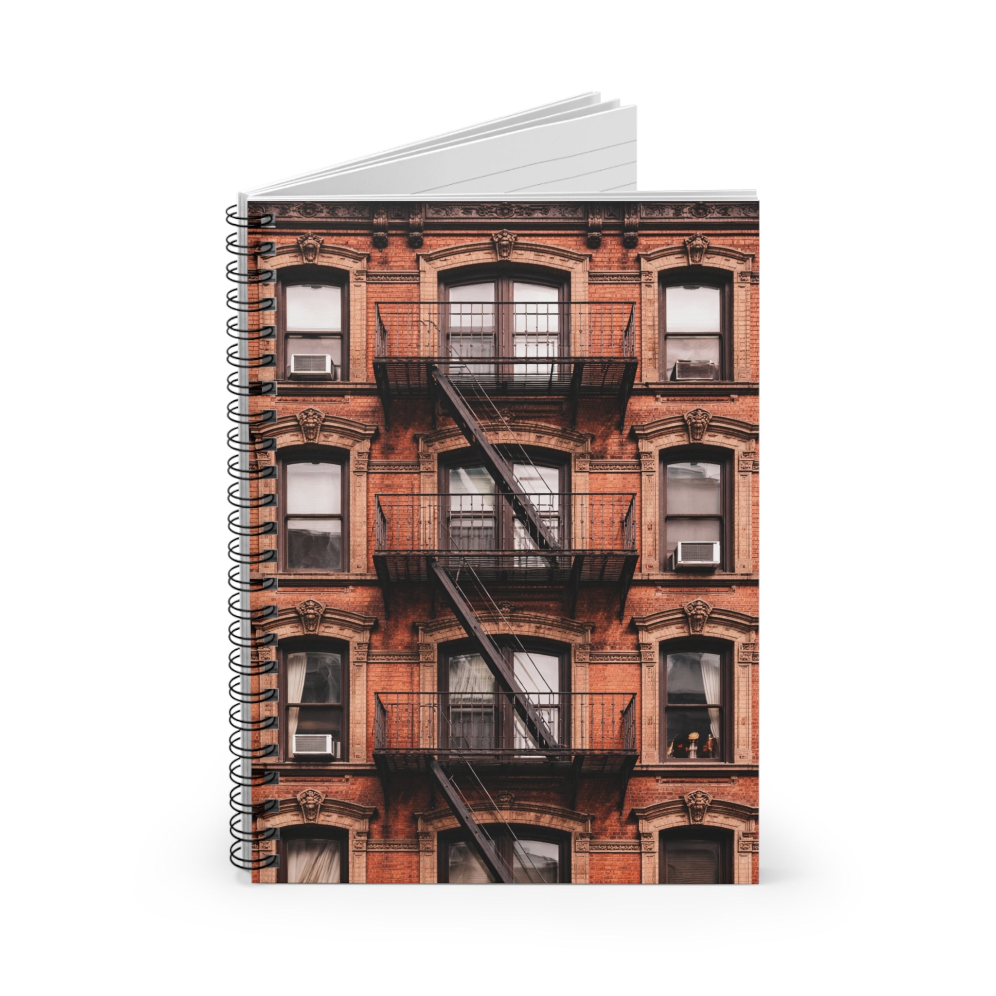Lower East Side Tenement Notebook NYC Architecture Spiral Journal