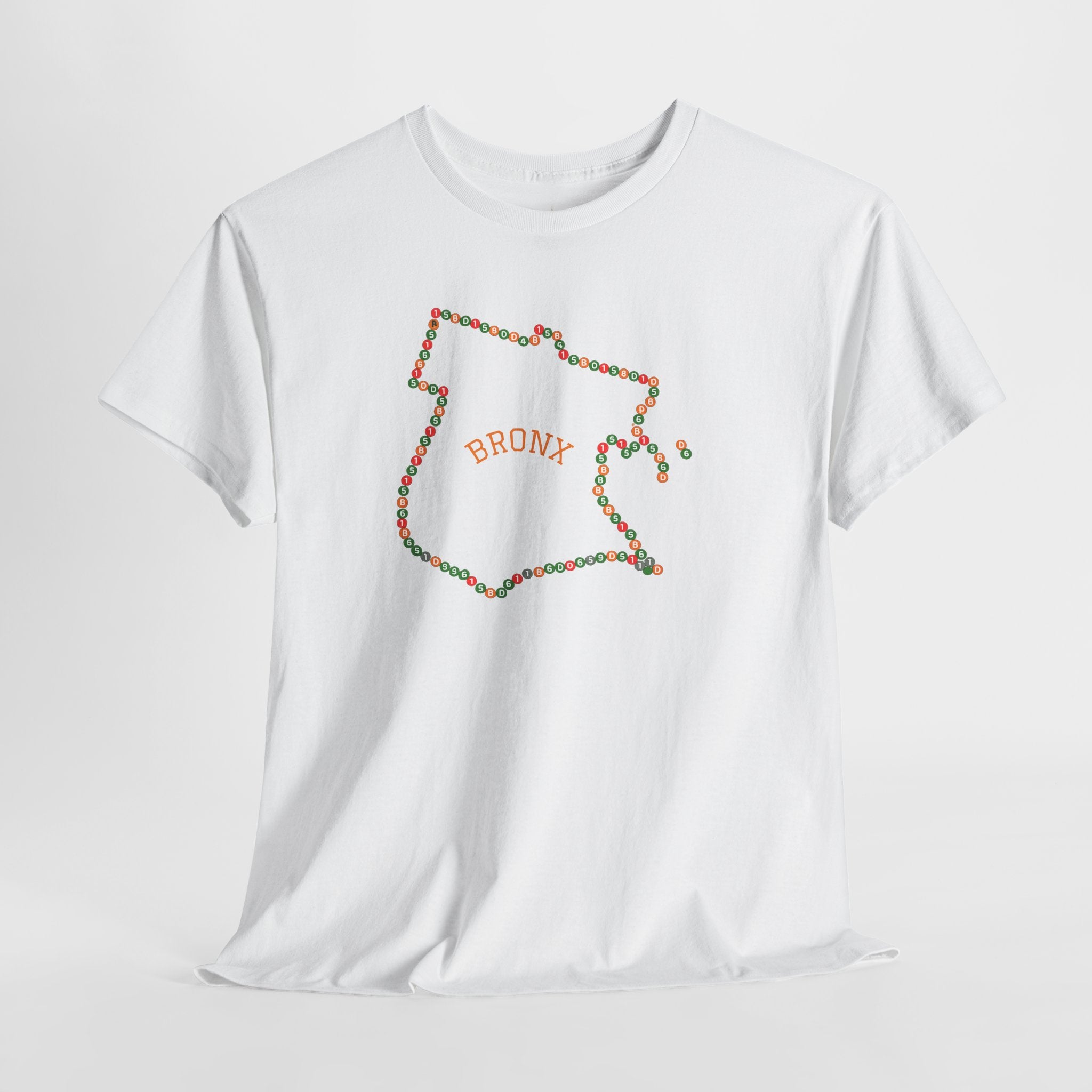 The Bronx Map T-Shirt | Subway Signs Tee
