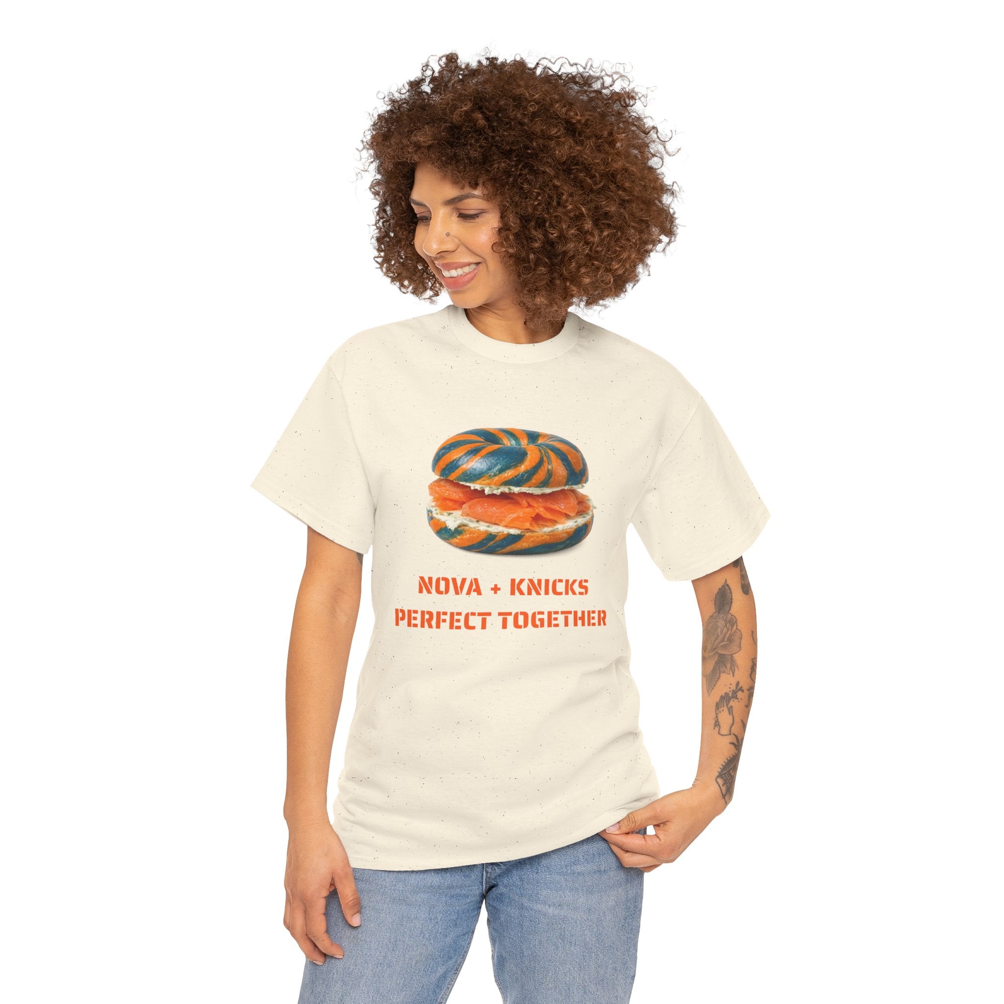 Nova Knicks Tee | New York Basketball Bagel T-Shirt