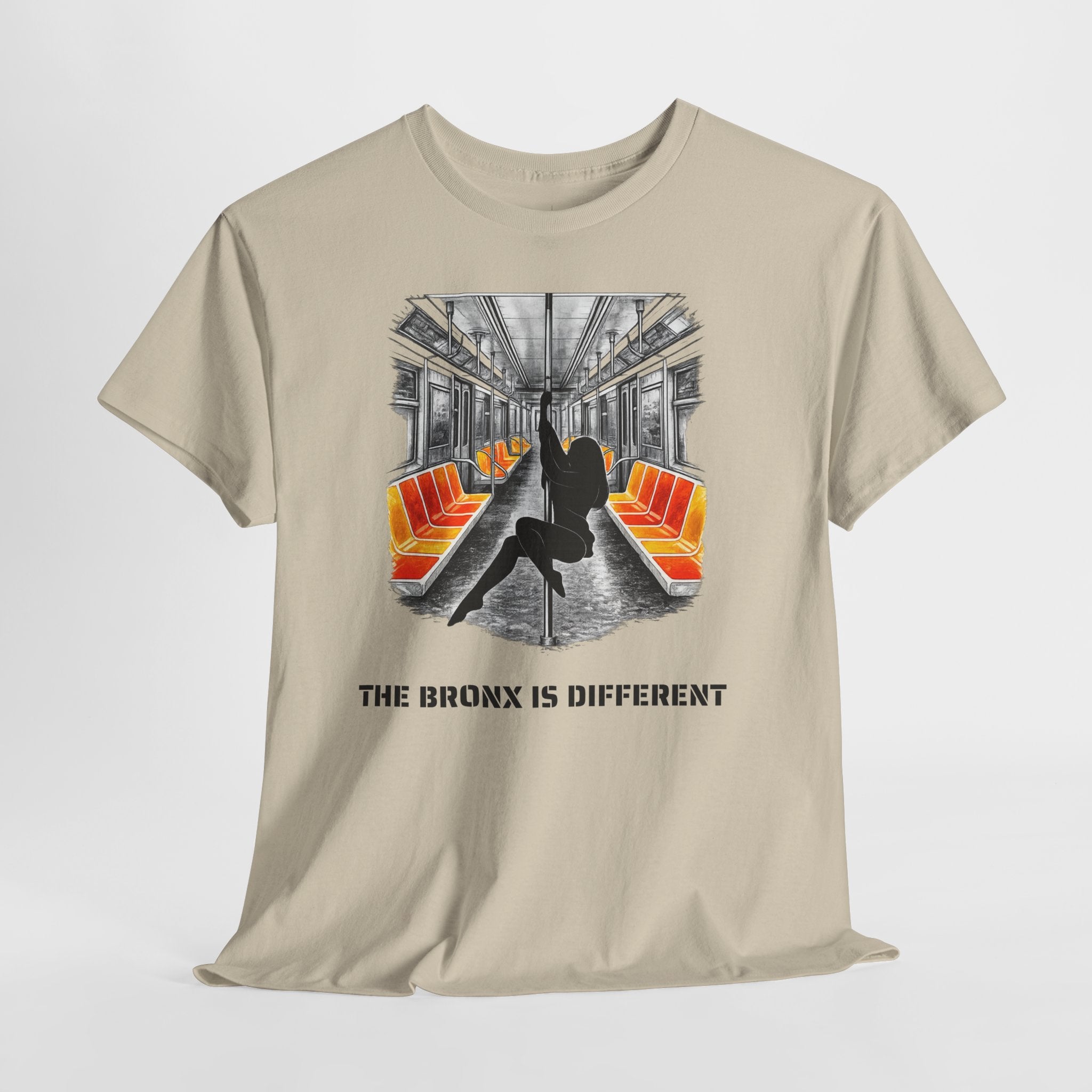 Bronx Subway Dancer Tee | NYC Pole Dancer T-shirt