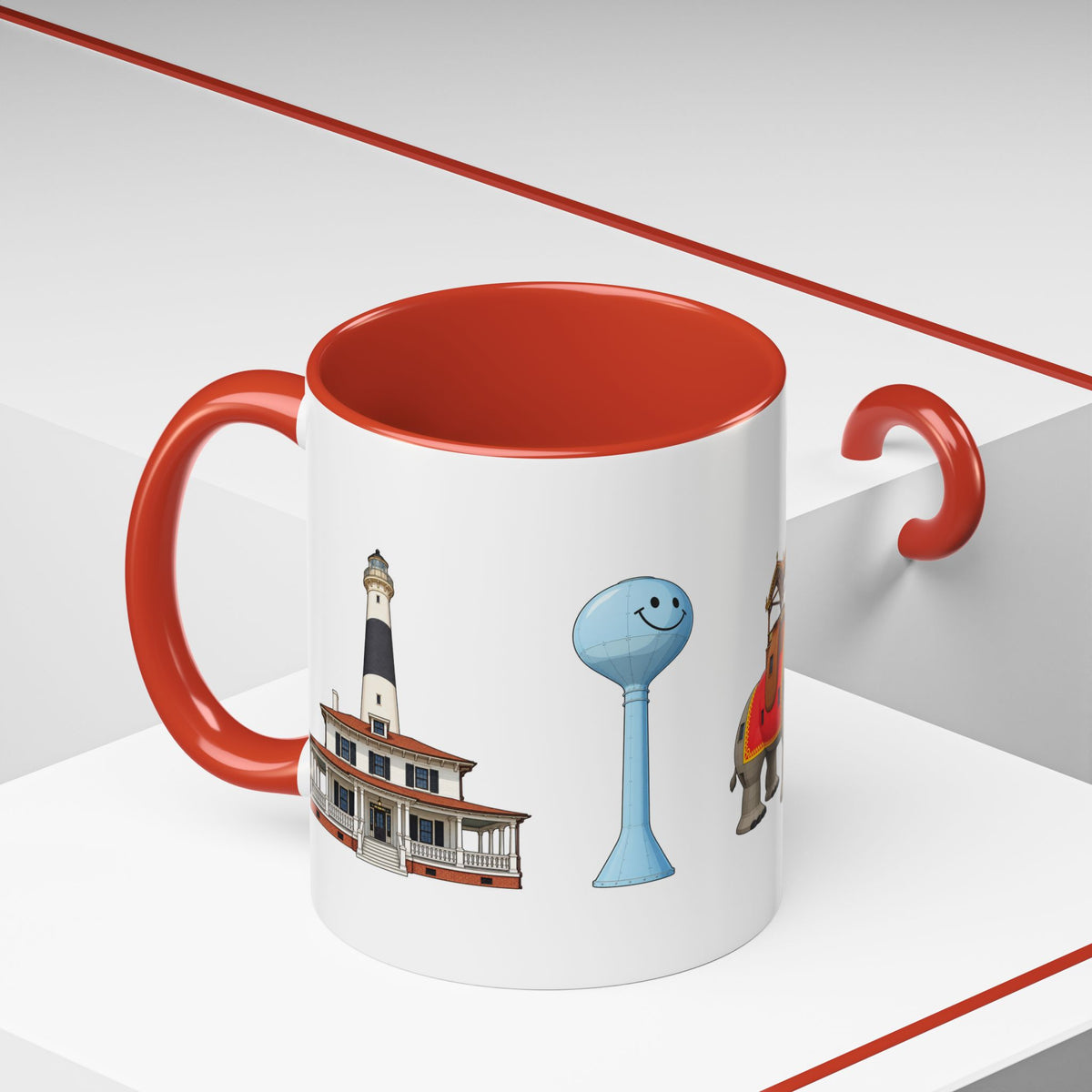 Atlantic City Jersey Shore Accent Mug