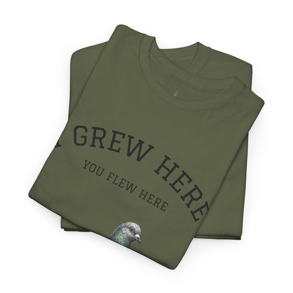 NYC Pigeon T-Shirt | I Grew Here You Grew Here Tee