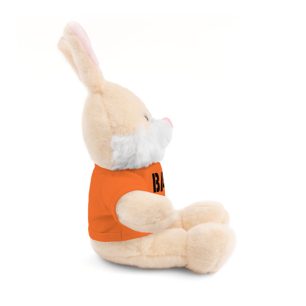 Bad Rabbit Stuffed Animal with T-Shirt