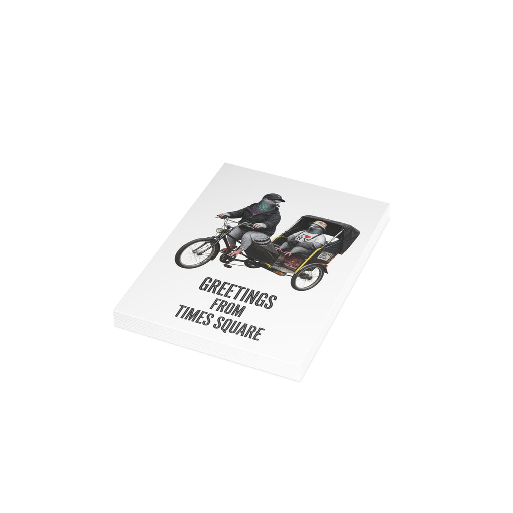 Times Square NYC Pigeon Postcard Bundle (envelopes included)