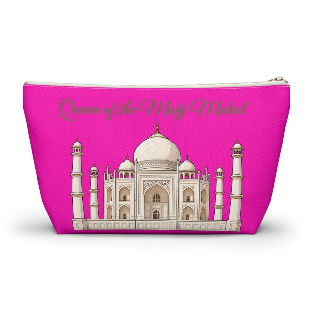 Queen of the Mahj Mahal Mahjong Tile Pouch —  T-Bottom Travel Bag