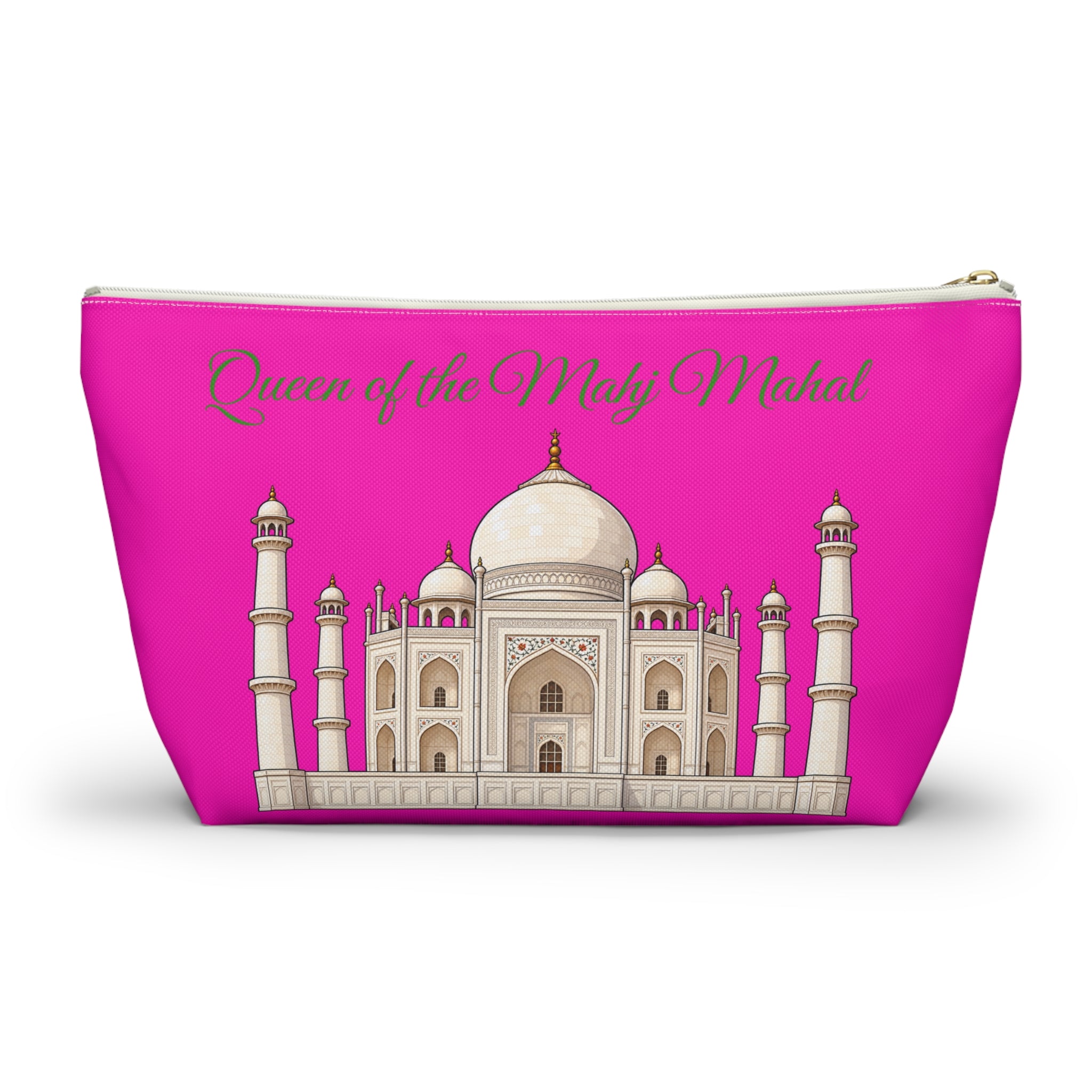 Queen of the Mahj Mahal Mahjong Tile Pouch —  T-Bottom Travel Bag
