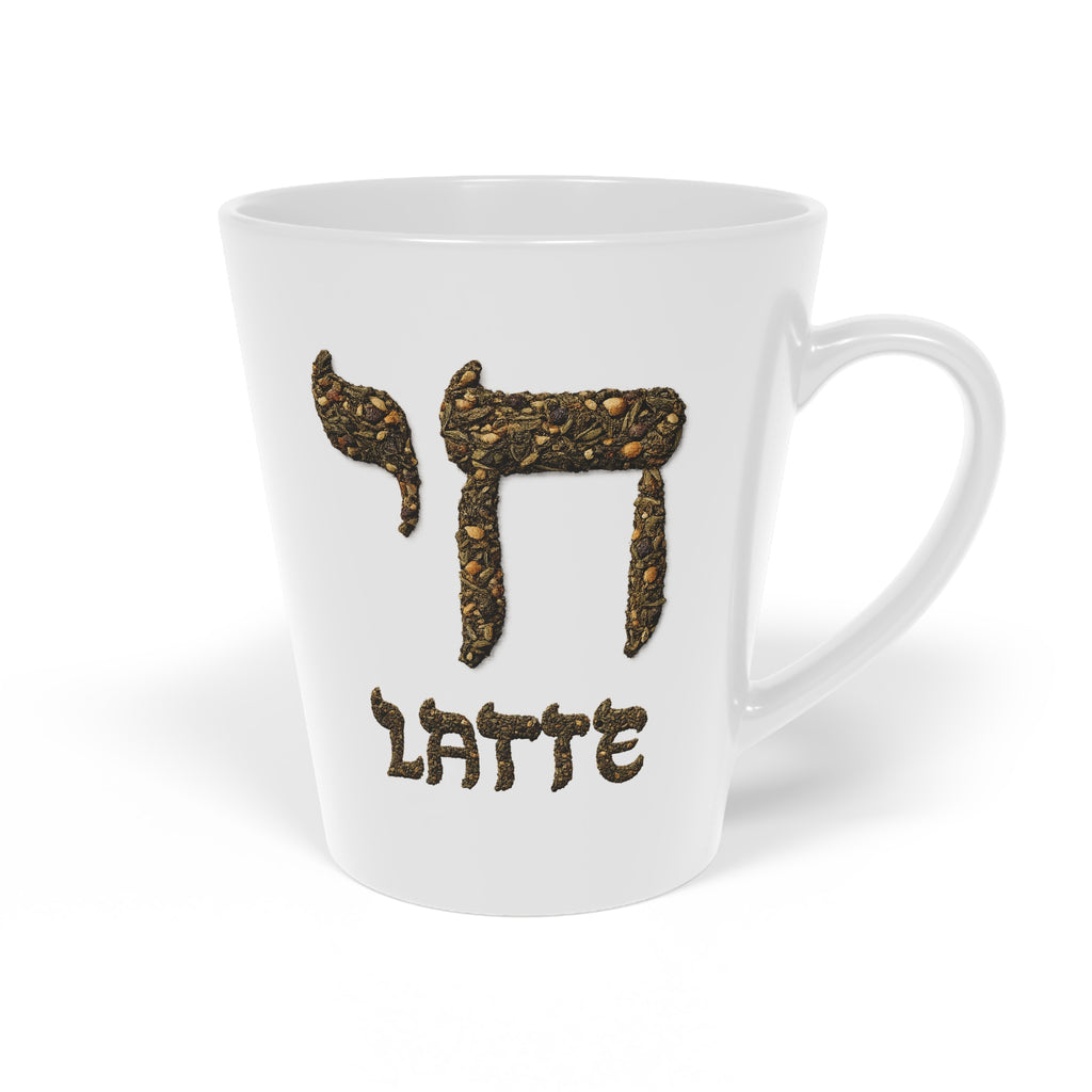 Hebrew Chai Latte Mug, 12oz