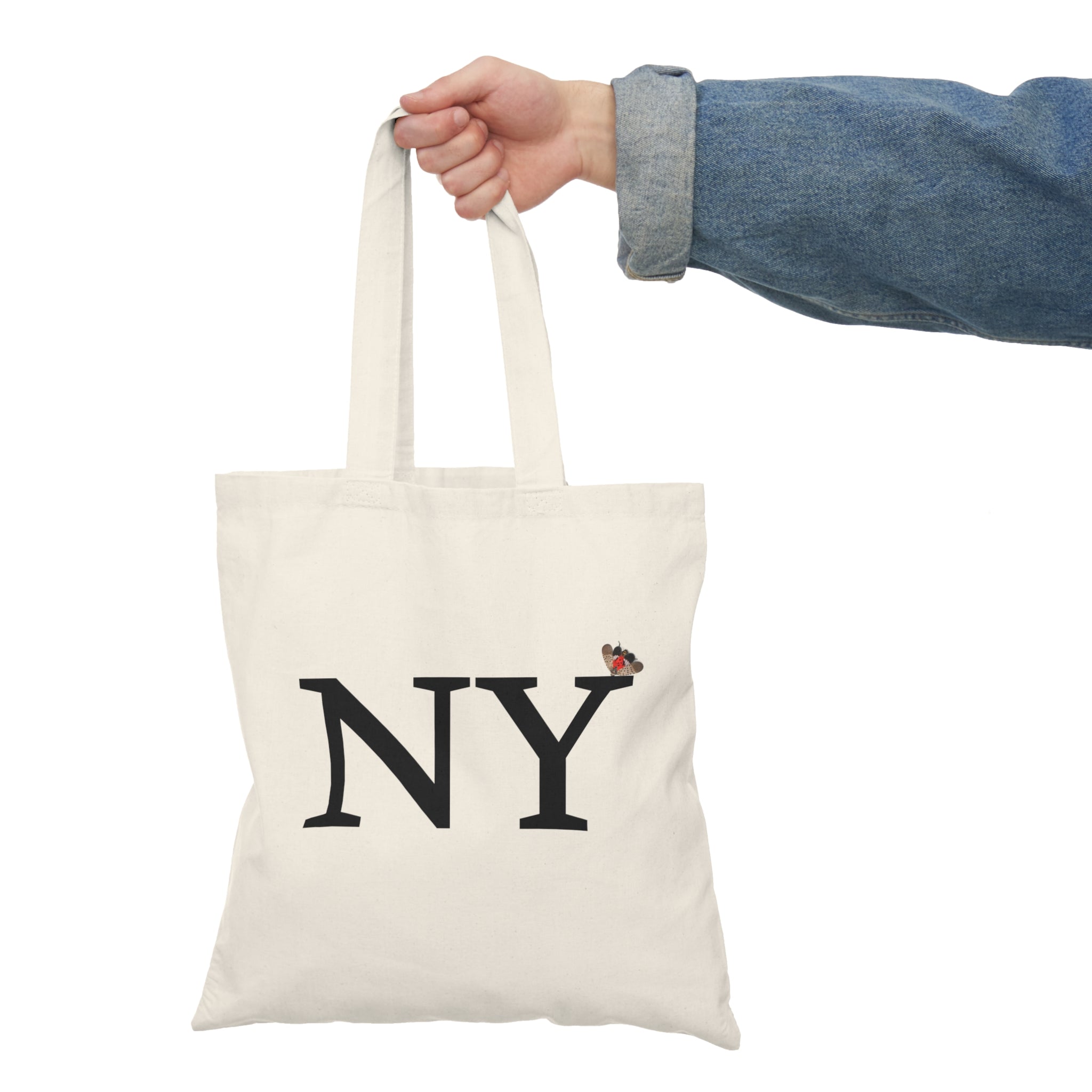 NY Lanternfly Subway Tote Bag | New York with Lanternfly bag