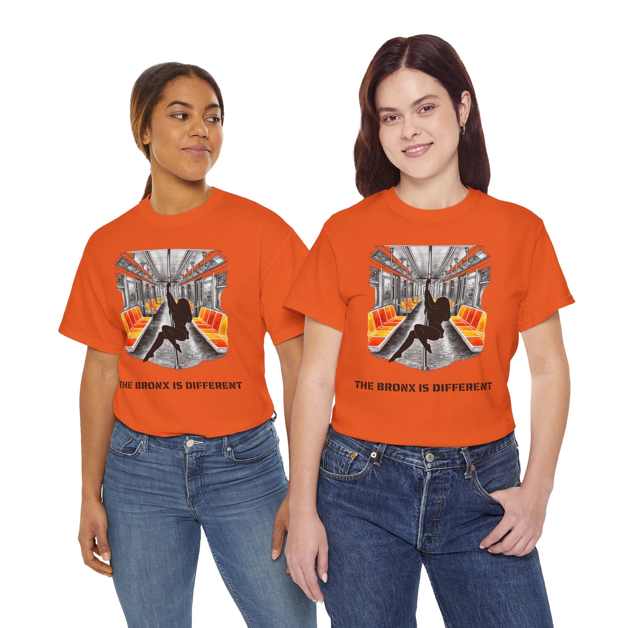 Bronx Subway Dancer Tee | NYC Pole Dancer T-shirt