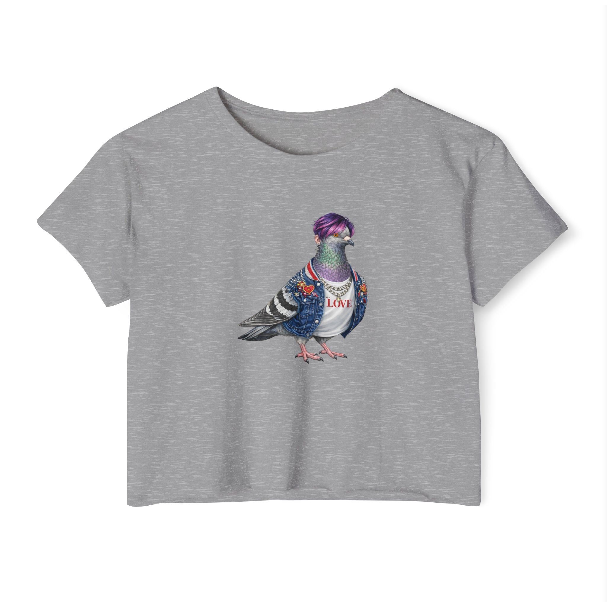 Top corto de paloma de Koreatown NYC personalizable