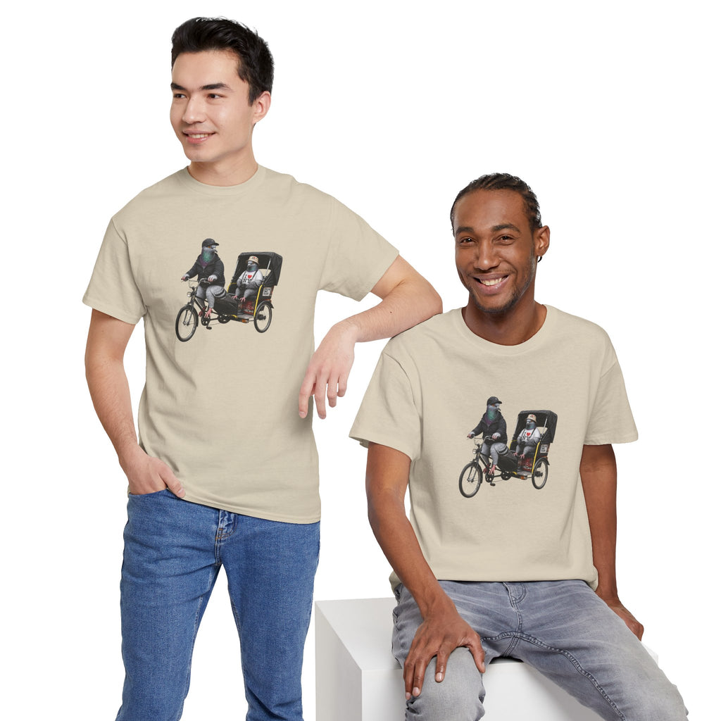 Customizable Times Square NYC Pigeon T-Shirt | Baseball Fan Tee