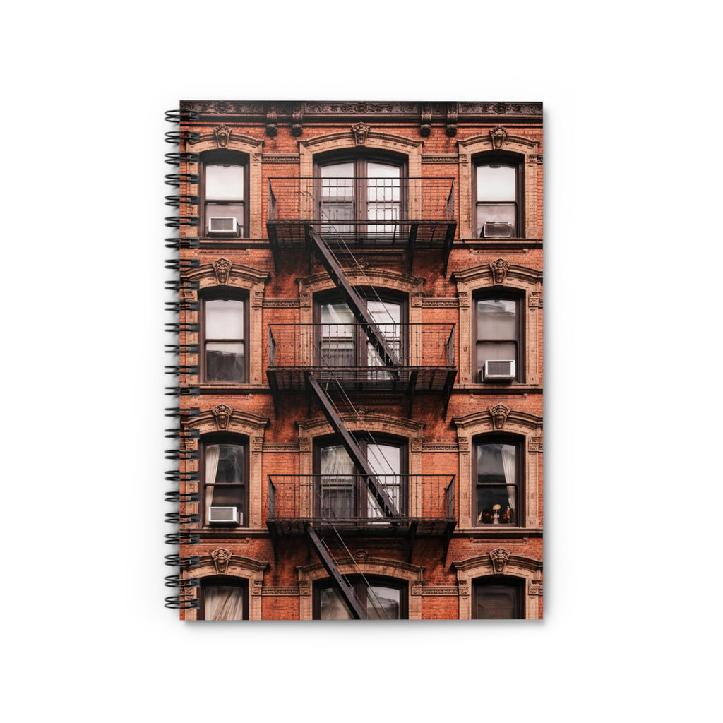 Lower East Side Tenement Notebook NYC Architecture Spiral Journal