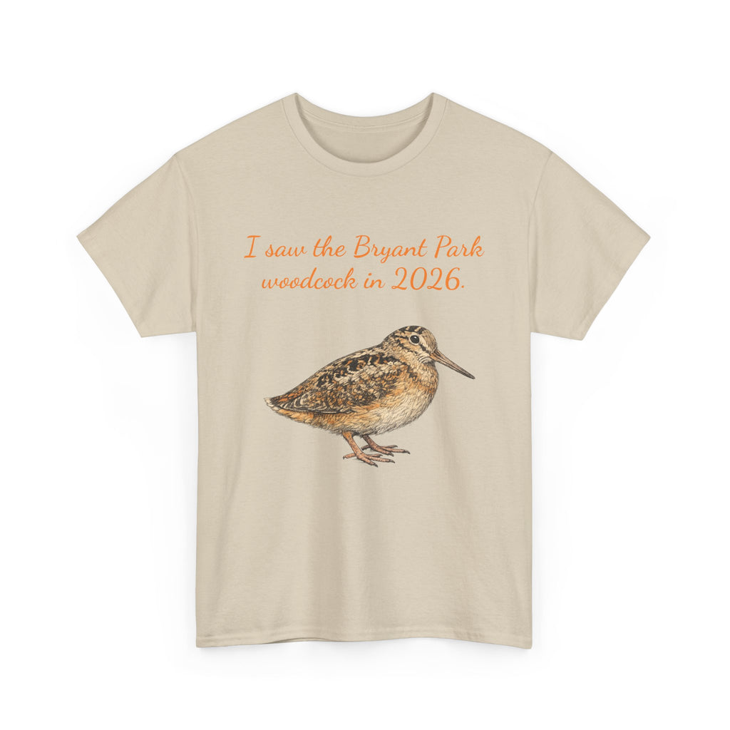 Bryant Park American Woodcock T-Shirt   NYC Gift Tee