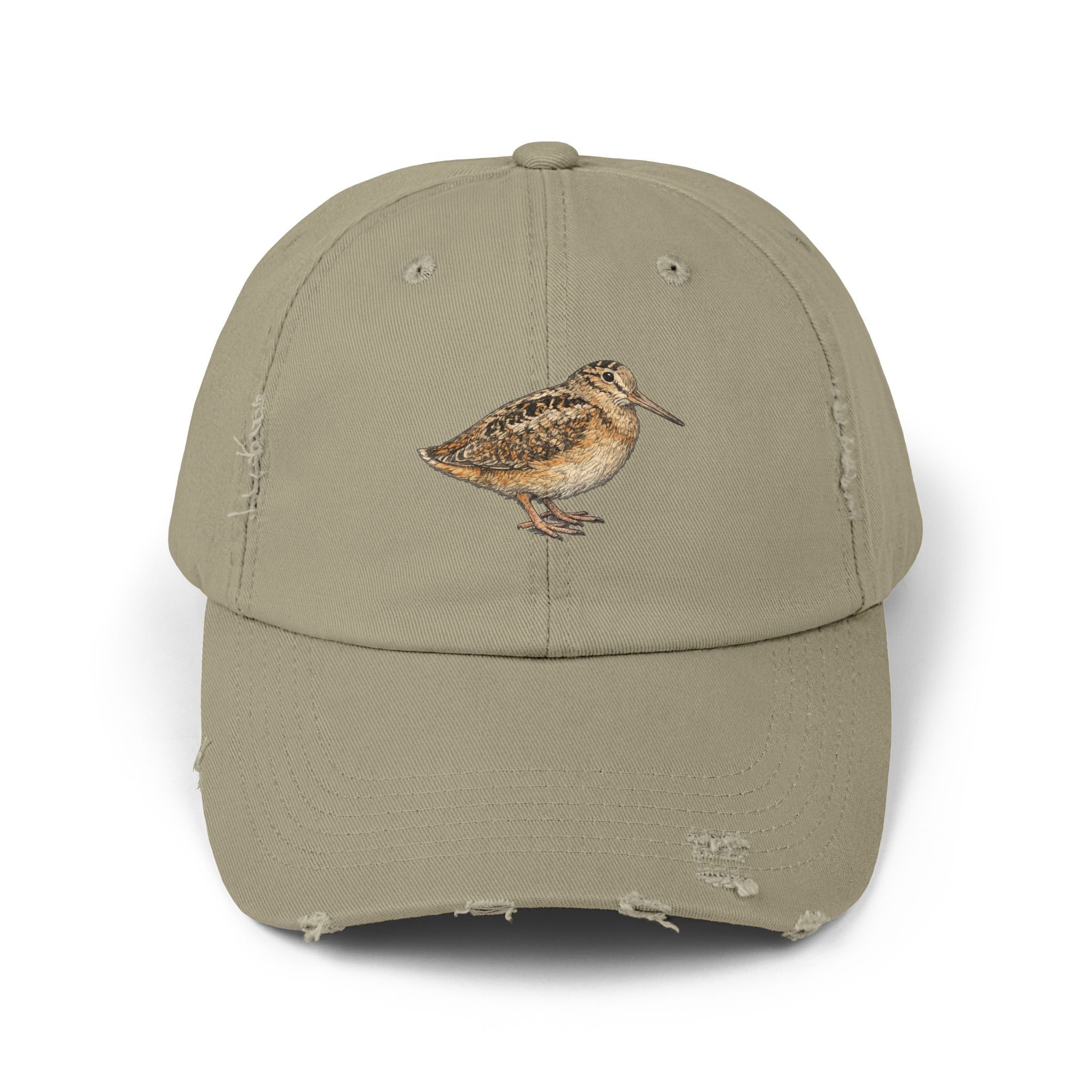 Bryant Park American Woodcock Distressed Cap — Nature Hat for Bird Lovers