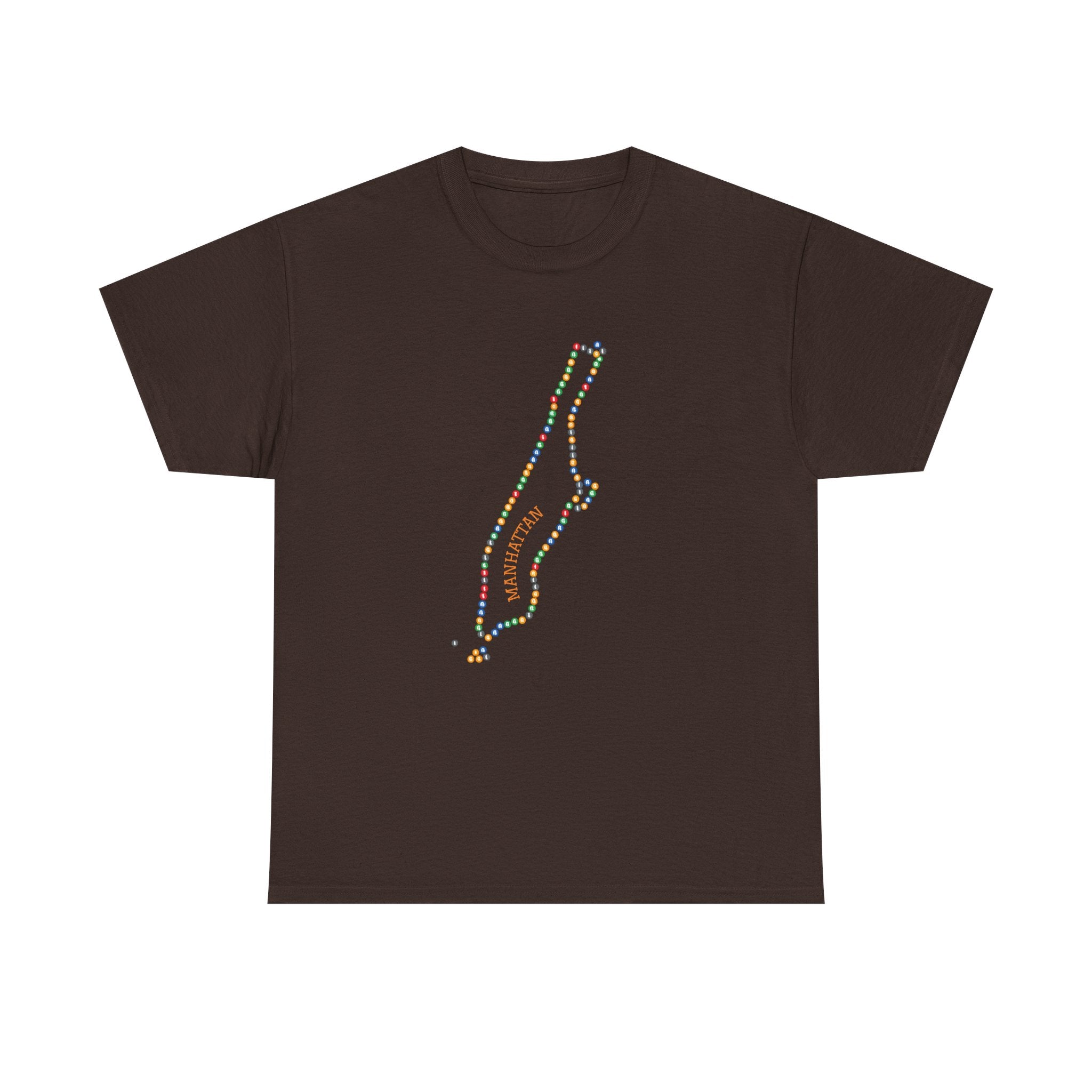 Manhattan Map T-Shirt | Subway Signs Tee
