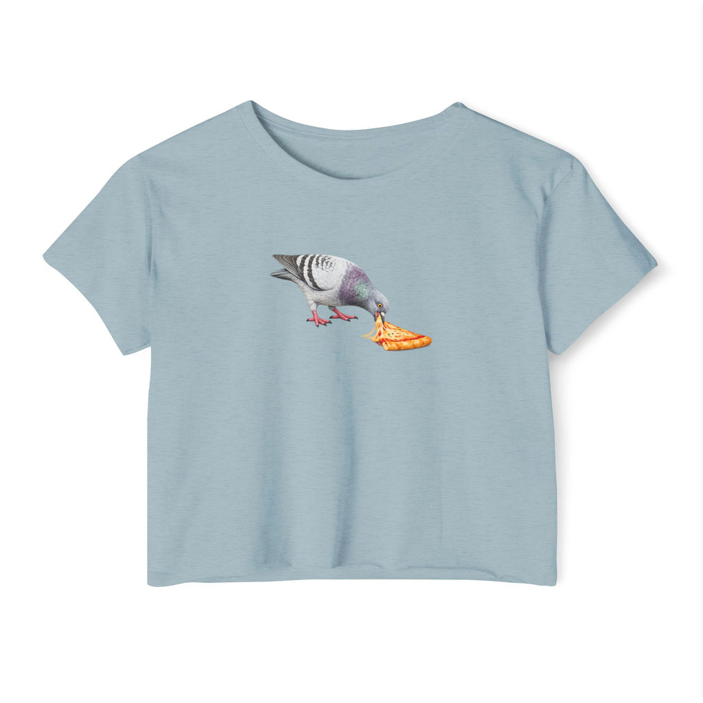 Customizable Little Italy NYC Pigeon Crop Top