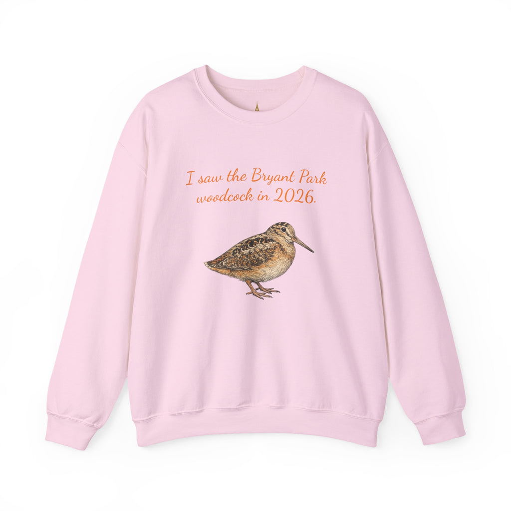 Bryant Park American Woodcock Sweatshirt | NYC Bird Lover Sweater
