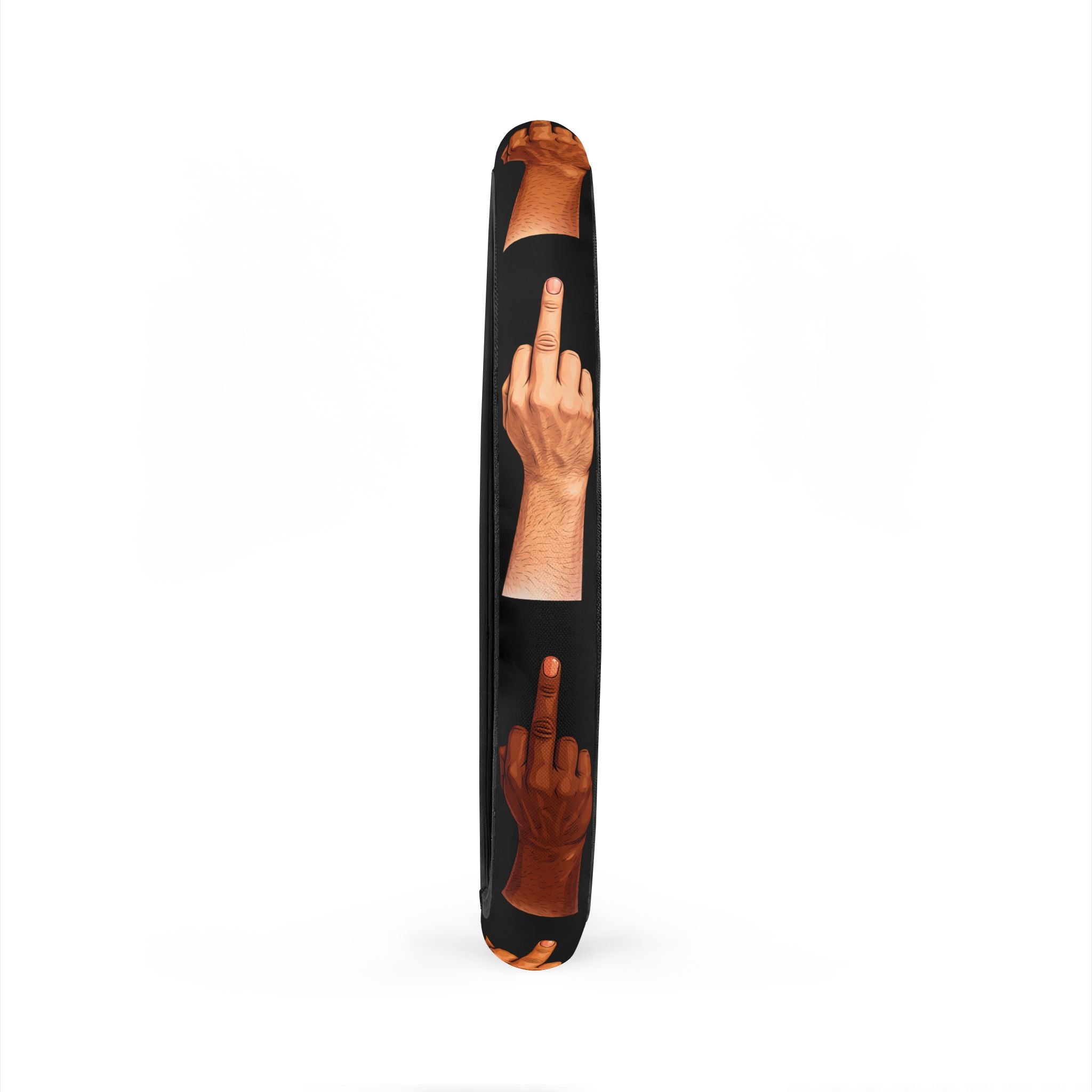 NYC Driver Steering Wheel Cover — Road Rage Flipping the Bird Car Accessory