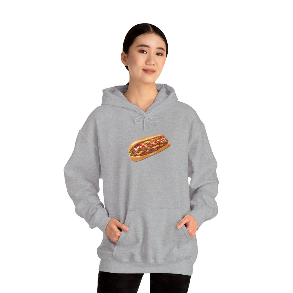 NYC Chopped Cheese Hoodie — New York Bodega Sandwich Hooded Pullover Sweatshirt