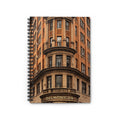 Cuaderno Delmonico's New York para Edificios   Diario en Espiral de Arquitectura de Nueva York