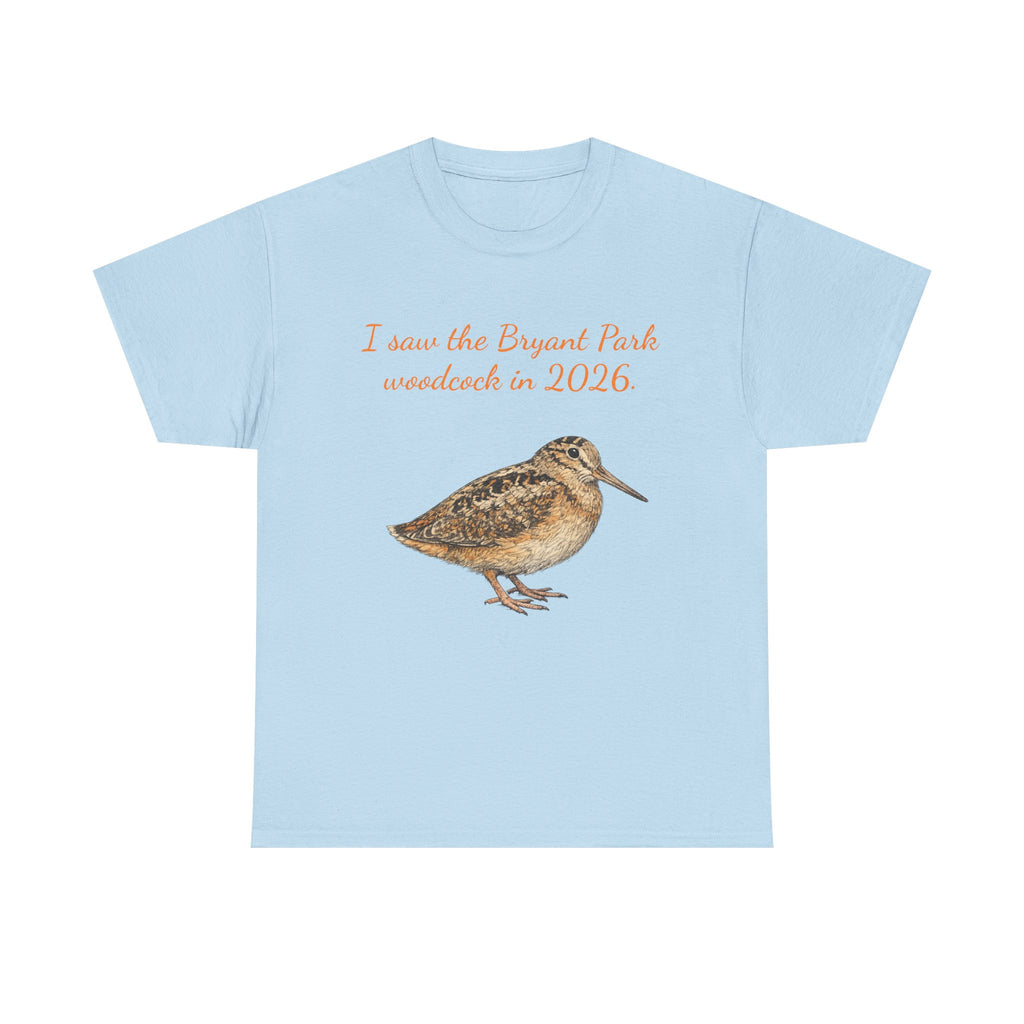 Bryant Park American Woodcock T-Shirt   NYC Gift Tee