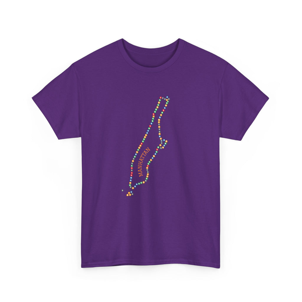 Manhattan Map T-Shirt | Subway Signs Tee
