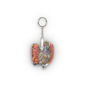 Flatbush NYC Pigeon Mini Plush Keychain |  Brooklyn Carnival Bird Lovers Plushie Bag Charm