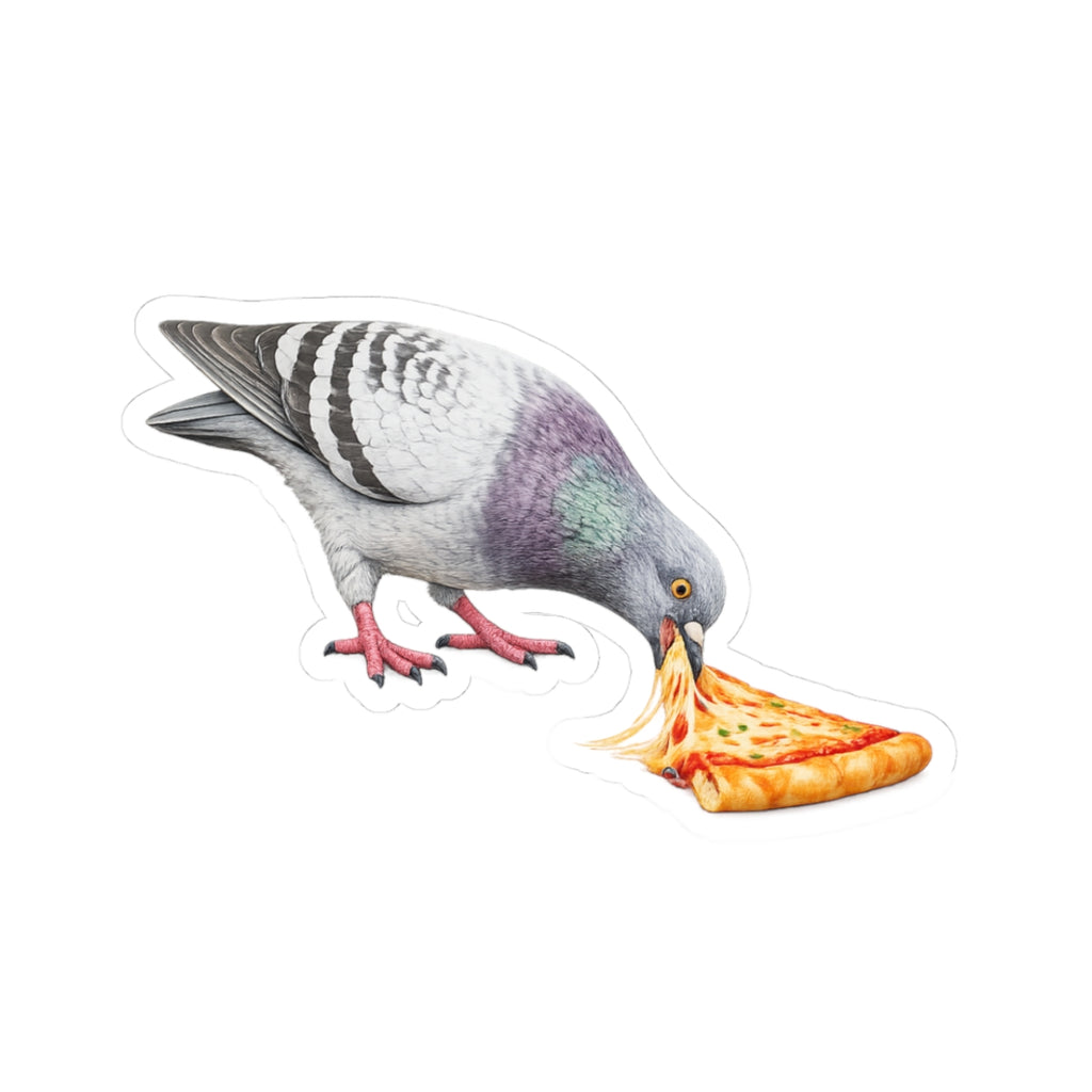 Little Italy NYC Pigeon 3" x 3" Sticker