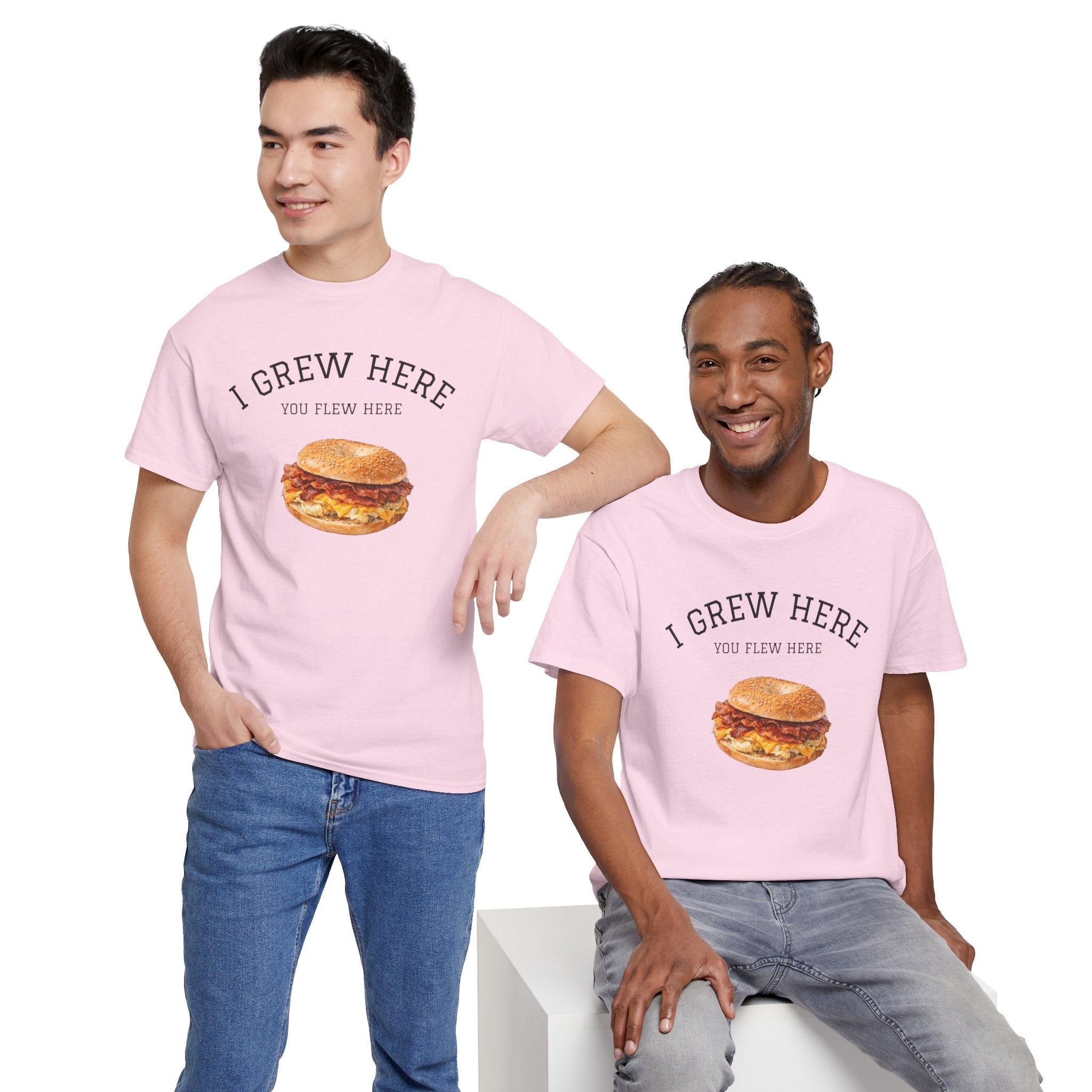 Bacon Egg and Cheese T-Shirt | I Grew Here You Flew Here New York City Bodega Food Tee