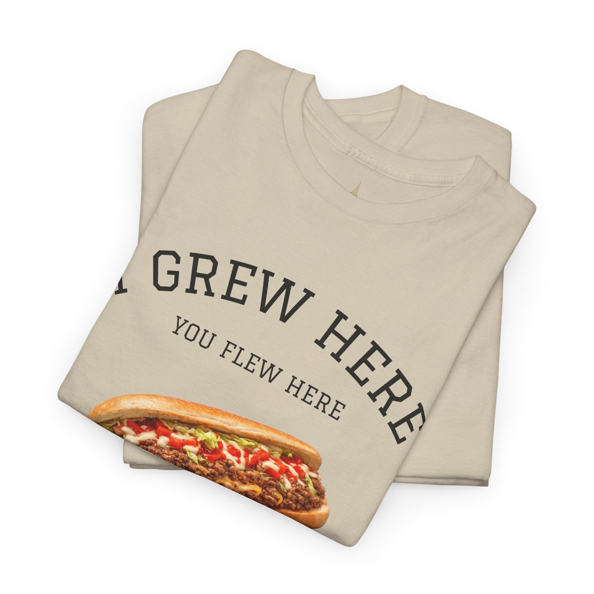Chopped Cheese T-Shirt | I Grew Here You Flew Here New York City Bodega Food Tee