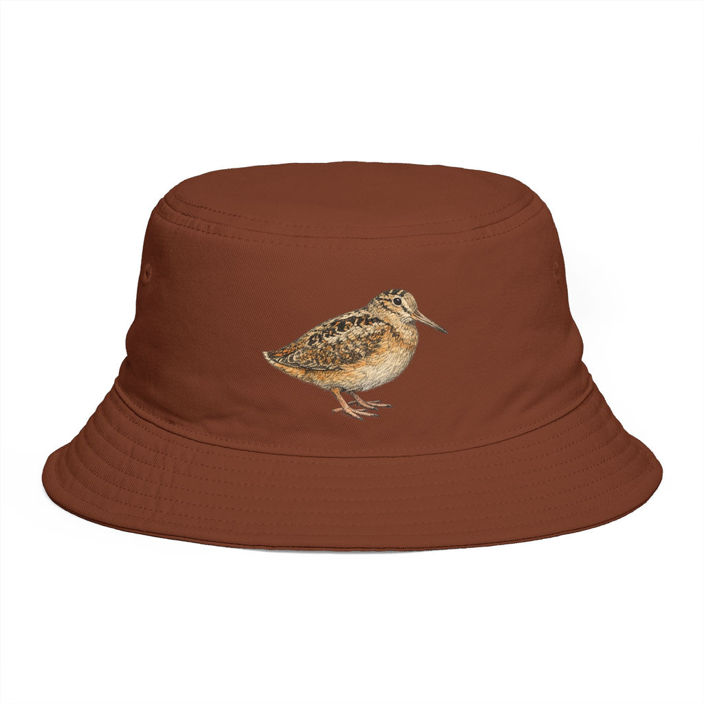 Bryant Park American Woodcock Bucket Hat —Bird Lover Birdwatching Nature Cap