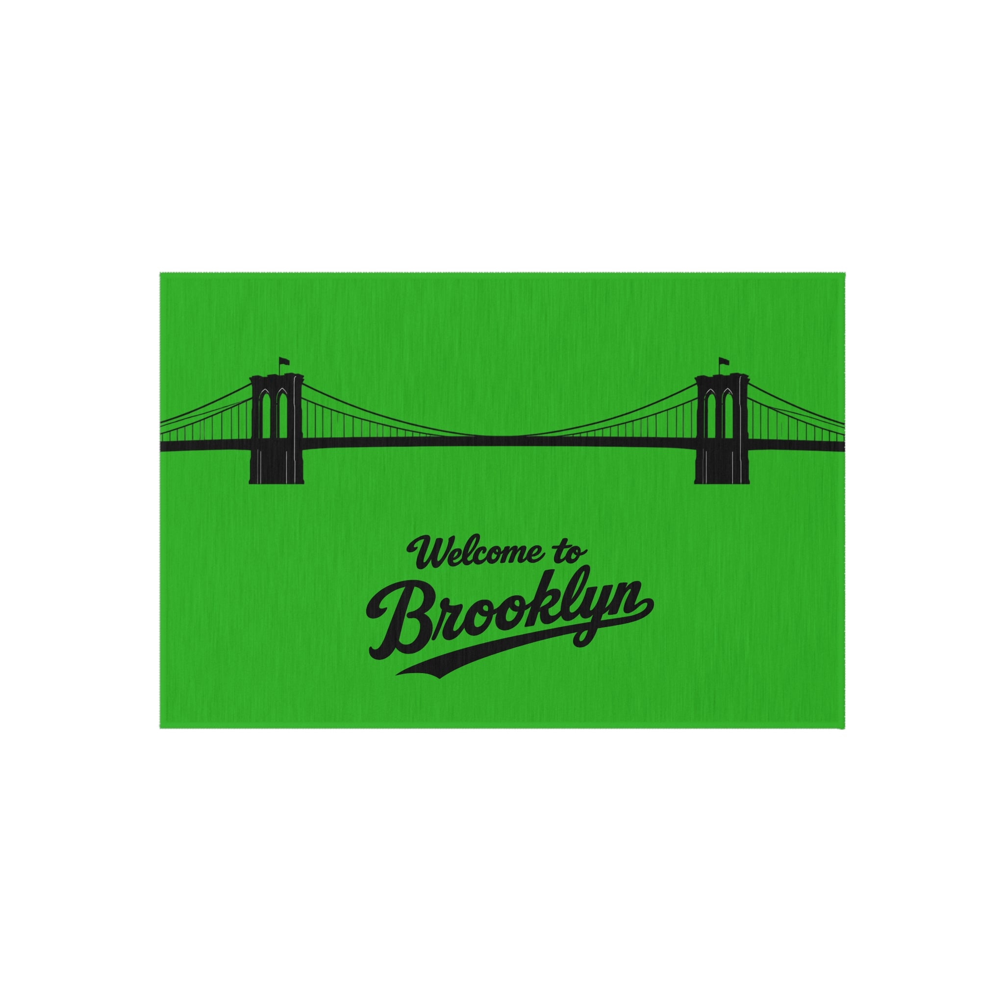 Welcome to Brooklyn Doormat | Brooklyn Bridge Welcome Mat