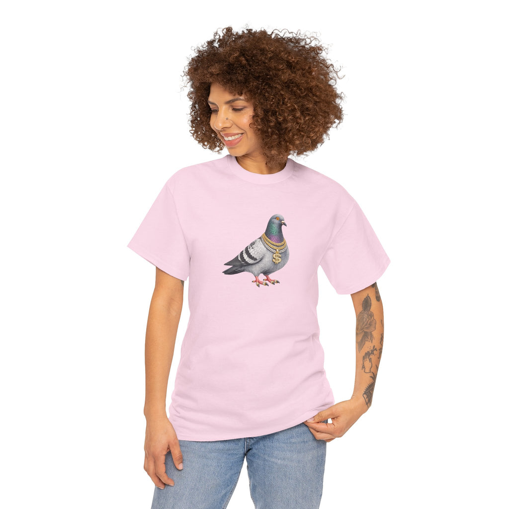 Customizable Diamond District NYC Pigeon T-Shirt | New York Jeweler Tee