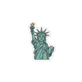 Happy Statue of Liberty Magnet | New York City Fridge Magnet Souvenir