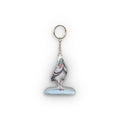 Central Park NYC Pigeon Mini Plush Keychain |  Manhattan Yoga Tree Pose Bird Lovers Plushie Bag Charm