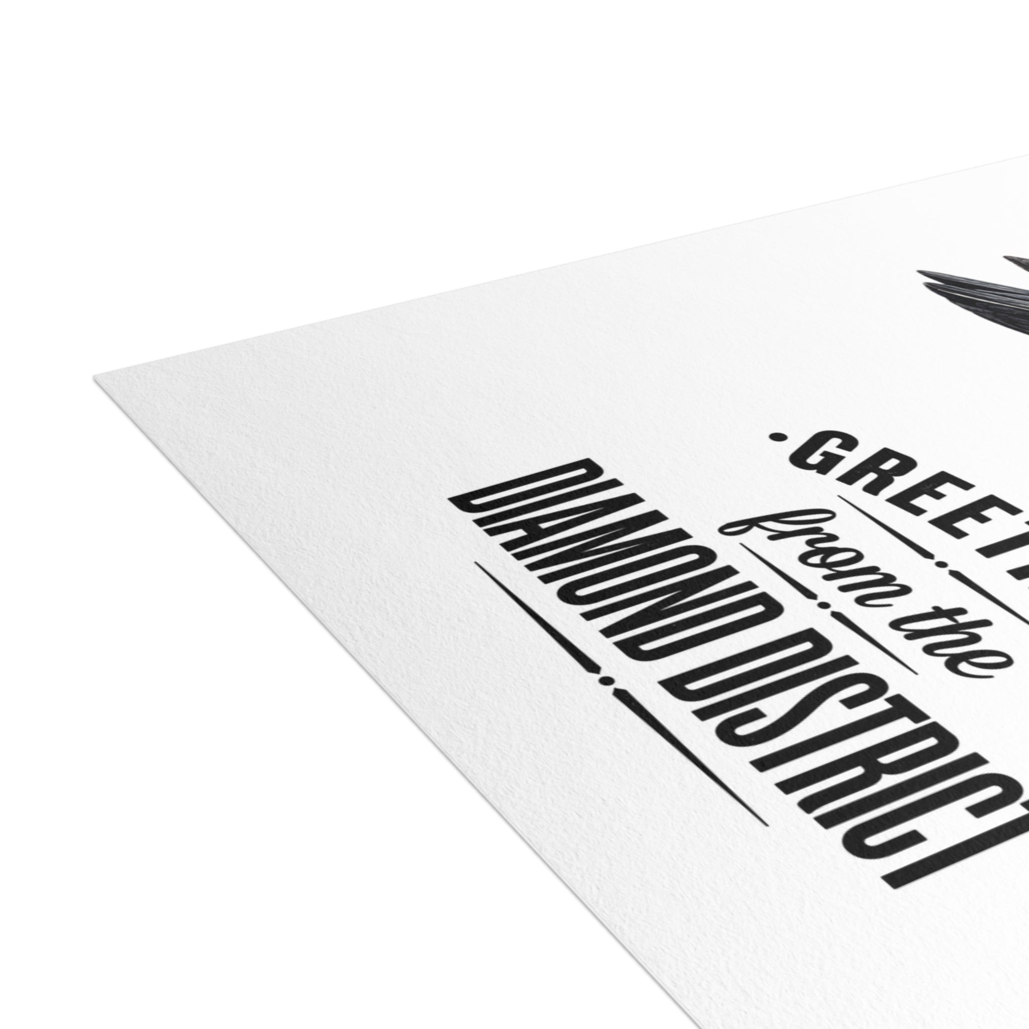 Diamond District NYC Pigeon Postcard Bundle (envelopes included)