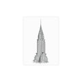Chrysler Building Postcard Set — Architectural Sketch Postcard Bundle