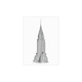 Chrysler Building Postcard Set — Architectural Sketch Postcard Bundle