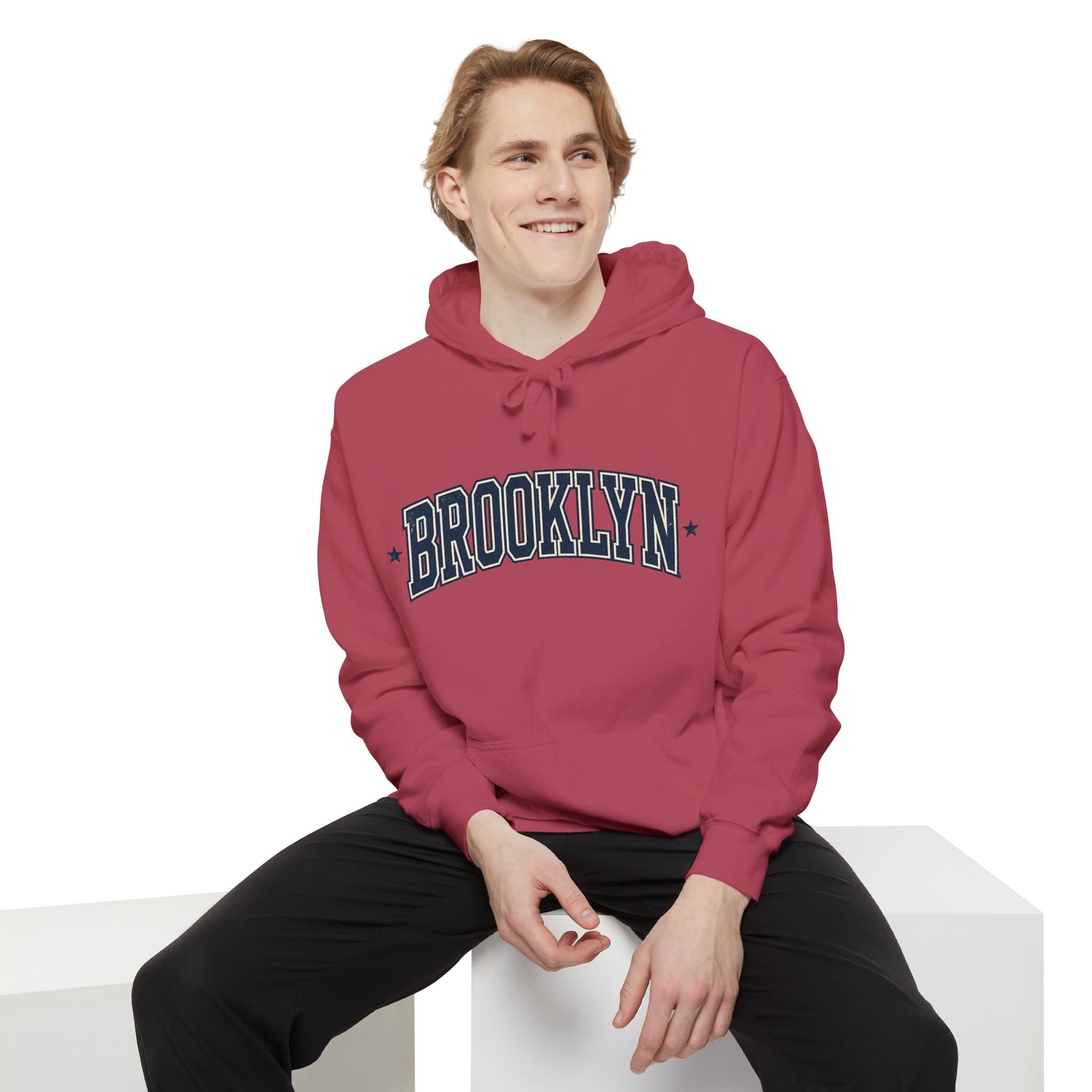 Brooklyn Hoodie — Garment-Dyed Pullover Hooded Sweater