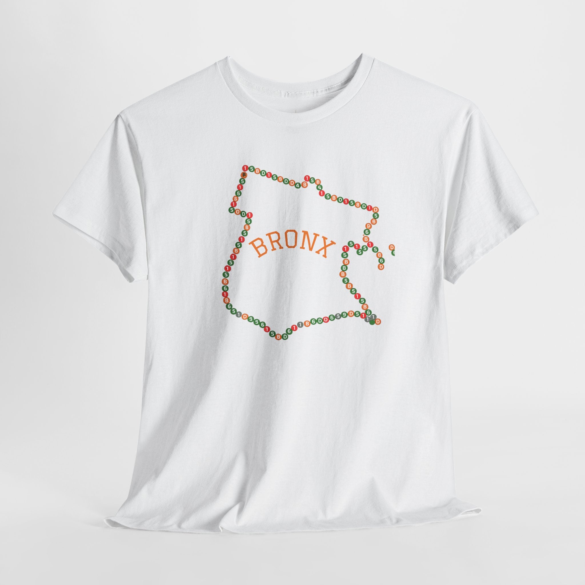 The Bronx Map T-Shirt | Subway Signs Tee