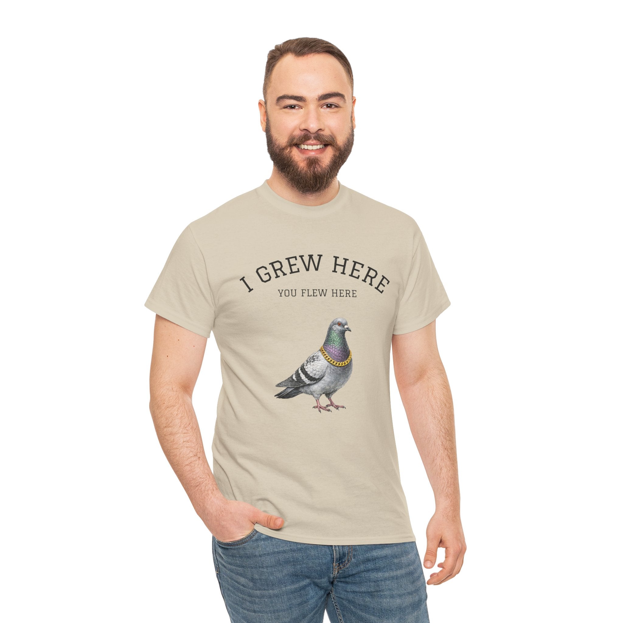 NYC Pigeon T-Shirt | I Grew Here You Grew Here Tee