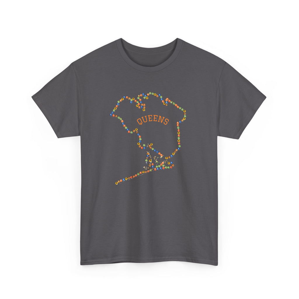Queens Map T-Shirt | Subway Signs Tee