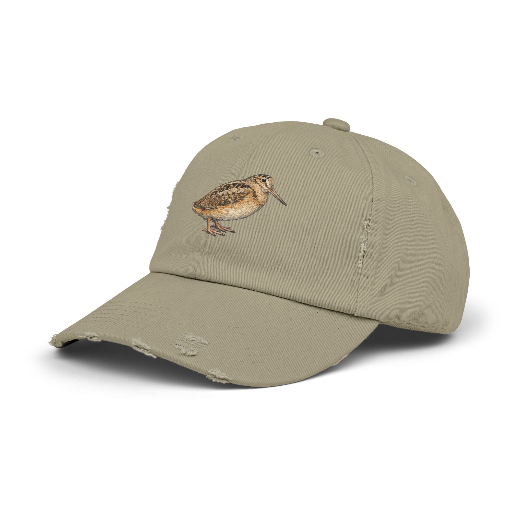 Bryant Park American Woodcock Distressed Cap — Nature Hat for Bird Lovers