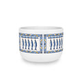 East Hampton Azulejos-style Blue and Yellow Fish Tile Bowl  25oz Ceramic Soup Bowl