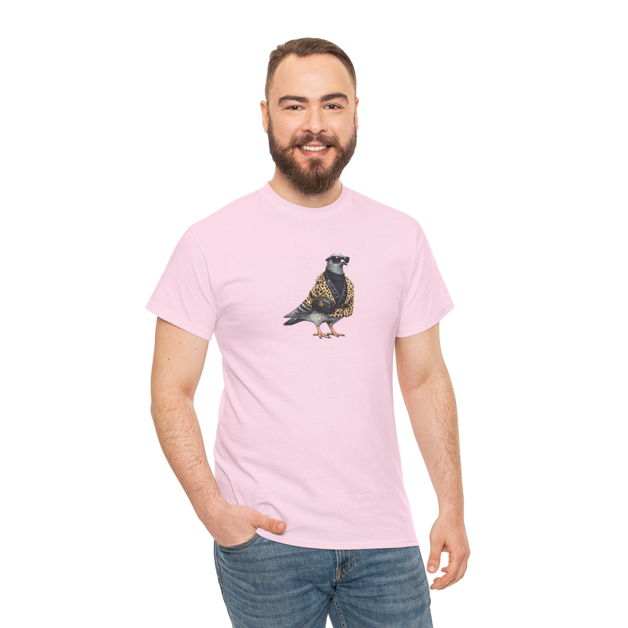 Customizable Staten Island NYC Pigeon T-Shirt | Stylish Pigeon Tee