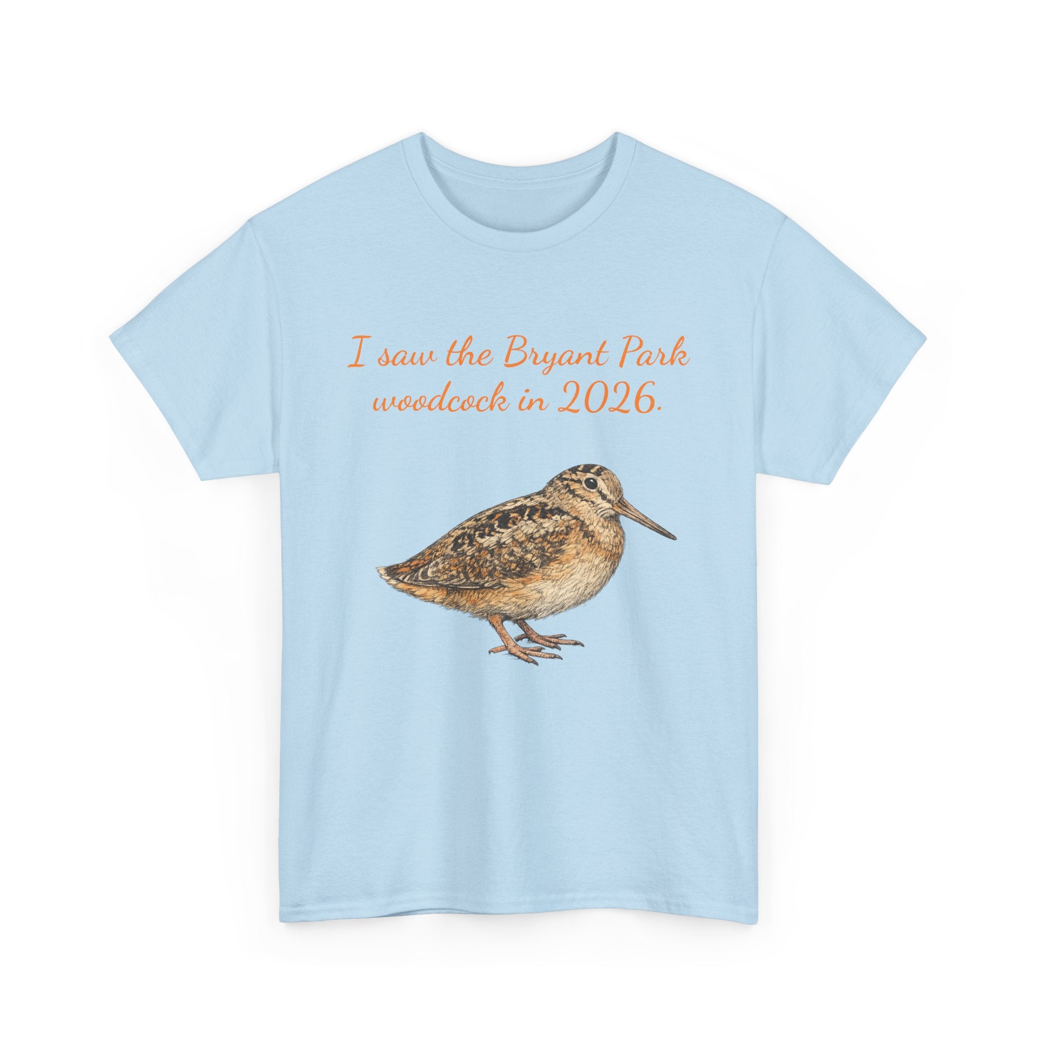 Bryant Park American Woodcock T-Shirt   NYC Gift Tee