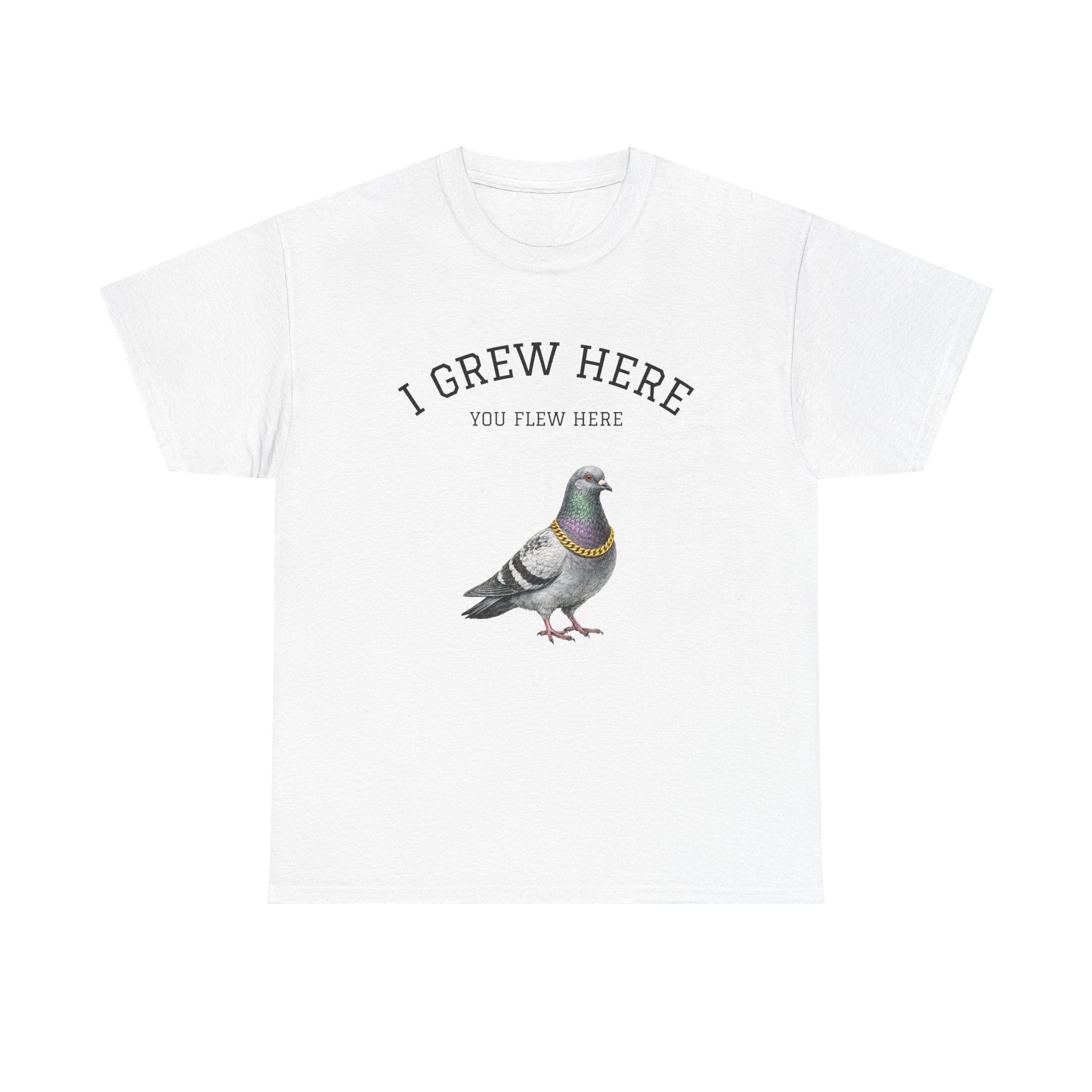NYC Pigeon T-Shirt | I Grew Here You Grew Here Tee